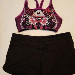 Swim Sport Top & Board Shorts